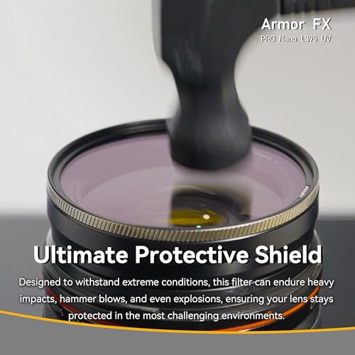 NiSi - 39mm Armor FX L395 UV - Impact-Resistant Lens Protection Filter