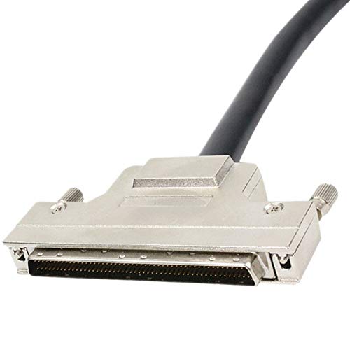 SCSI Cable HPDB100 Cable HPDB 100 Pin Male to Male Cable Office Computer Connector (1 Meter) 1 Meter