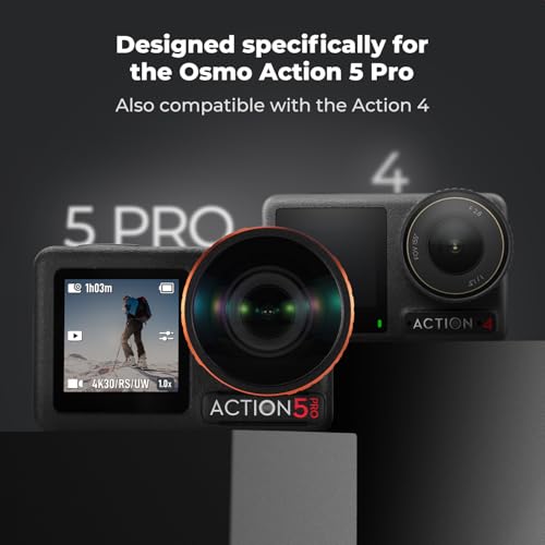 K&F CONCEPT Wide-Angle Lens for DJI Osmo Action 5 Pro