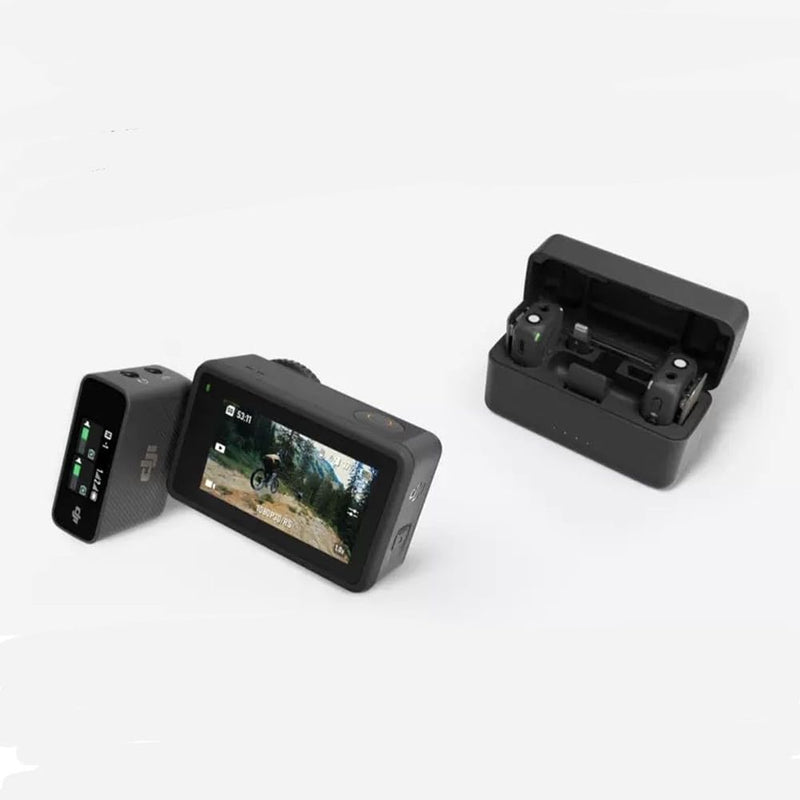 iMusk Original OEM Camera Mount Adapter for DJI Mic Receiver, Black, Plastic, Top Mount