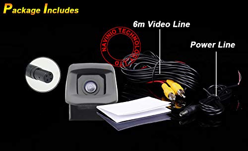 Car Backup Camera,Night Vision Rear View Camera,170° Wide View Angel Reverse Camera Replacement for Toyota Hilux AN10 AN20 AN30 2004-2015/Hilux AN120 AN130 2015-2017