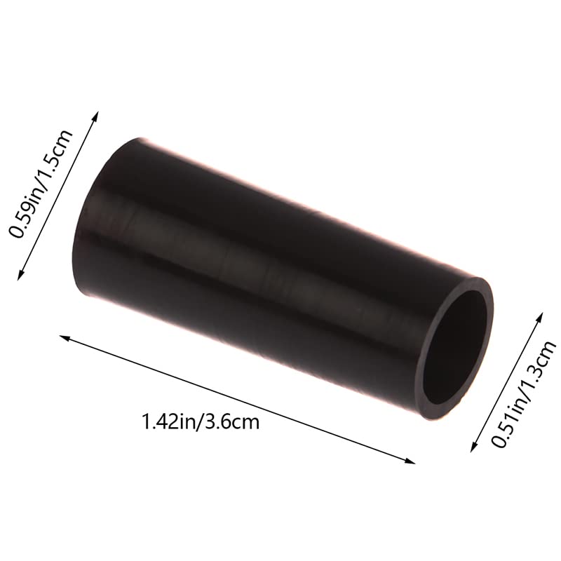 2 Pack Alto Saxophone Neck Cork Sleeve Replacement Sax Bend Neck Joint Rubber Silicone Case Protector Instead of Cork Sheet for Instrument Accessories Sax Repair Parts