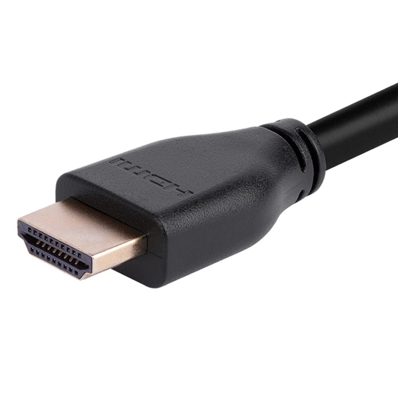 Monoprice 8K Certified Ultra High Speed HDMI Cable - HDMI 2.1, 8K@60Hz, 4K@120Hz, 48Gbps, HDR, VRR, CL2 In-Wall Rated, 6ft, Black - 5 Pack Length: 6ft 1