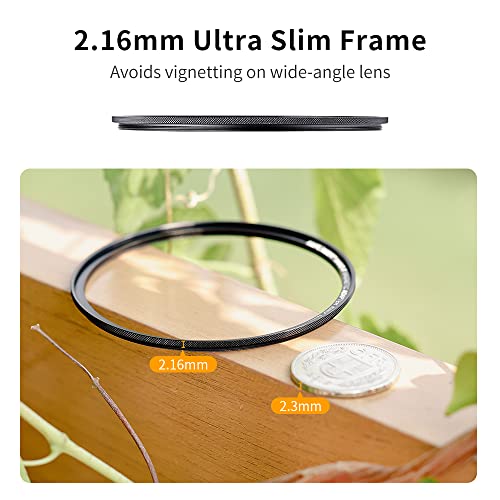 K&F CONCEPT 58mm Empty Magnetic Base Filter Ring (Works ONLY on K&F Concept Magnetic Quick Swap System)
