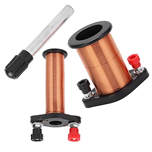 Primary Secondary Coil Physical Electromagnetic Induction Coil Experimental Instrument Primary Coil A Secondary Coil B Soft Iron Core C for Physics Teaching