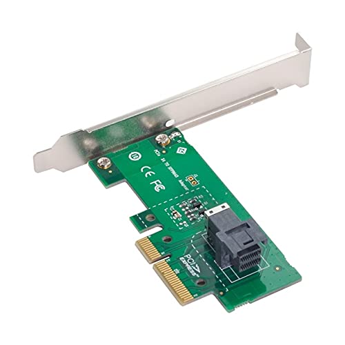 NFHK PCI-E 3.0 4.0 to SFF-8643 Card Adapter and U.2 U2 SFF-8639 NVME PCIe SSD Cable for Mainboard SSD SFF-8643 Card Adapter & SSD Cable