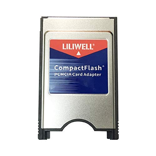 LILIWELL Compact Flash to PCMCIA Ata Adapter Laptop PCMCIA Compact Flash PC CF Card Reader Adapter