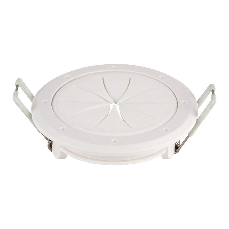 Speedy’Z Spring-Lock 2” Cable Pass Through Port (White | Each)