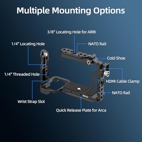 Nitze Cage for Sony FX2 Camera - T-S17B