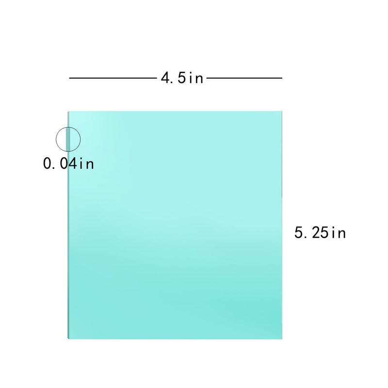 [AUSTRALIA] - 20 universal welding helmet covers with replacement clear lens caps, 4.5 x 5.25 inches (114 x 133 mm) for solar auto-dimming welding caps 4.5 X 5.25in 