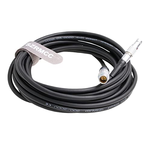 SZRMCC Extended Wired Control Cable for DJI Ronin Tethered Control Handle 6 Pin to 6 Pin Communication Expansion Port for DJI Ronin RS2 (60cm, Straight 6 Pin-Straight 6 Pin) 60cm