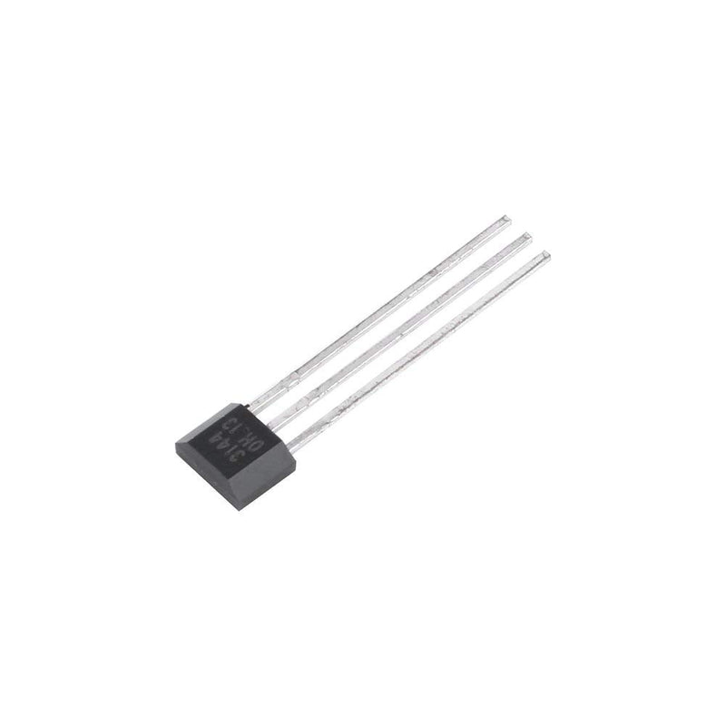 Hall Effect Sensor, 10pcs/lot A3144 3144E OH3144E Ratiometric Linear Hall Effect Sensor Magnetic Detector Switch TO-92UA 3-Pin SIP