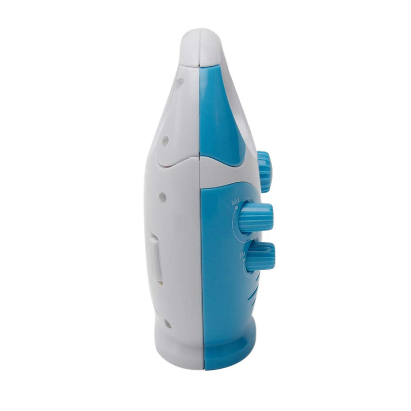 [AUSTRALIA] - UXELY Shower Radio, Bathroom Radio AM FM, Waterproof Hanging Shower Radio Adjustable Volume Built-in Speaker(White Blue) 