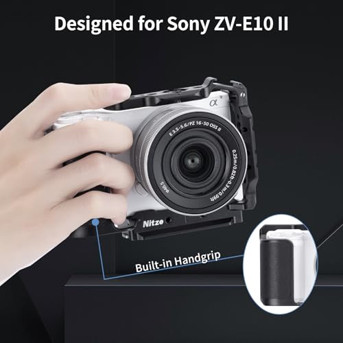Nitze Cage for Sony ZV-E10 II Camera - T-S14A