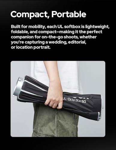 Godox UL-45x60 Rectangular Softbox 17.7x23.6in with Bowens Mount Rect 45x60cm (17.7"x23.6")