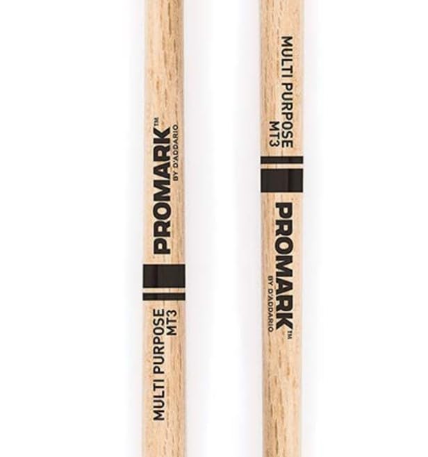 Pro Mark ProMark Drum Mallet - Multi-Purpose Felt Mallet - Soft Felt - For Use with Timpani, Concert Toms and Cymbals - Shira Kashi Oak Handle for Weight - Gradual Taper for Quick Motion - 1 Pair Single