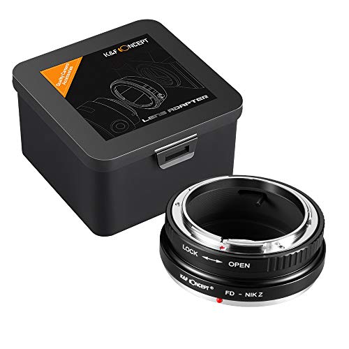 K&F Concept Lens Mount Adapter for FD FL Lens to Nikon Z6 Z7 Camera