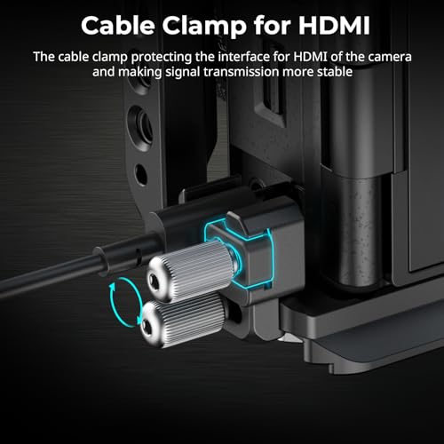 SmallRig ZV-E10 II Cage Kit for Sony ZV-E10 II with Cable Clamp for HDMI