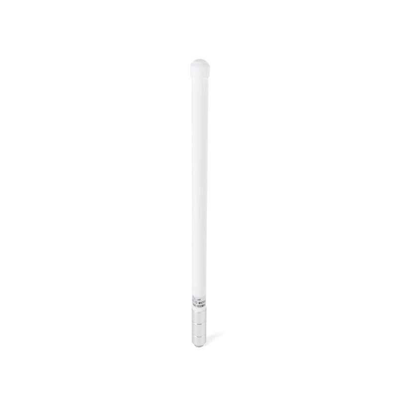 HYS TC-40UV Dual Band VHF UHF 2meter 70cm 144/430Mhz 2.5dBi 100W 15.7inch Fiberglass Outdoor Base Antenna with SO239 (UHF Female) Connector For ICOM Yaesu Midland Motorola Mobile Ham Radio Transceiver White 136-174/400-470Mhz