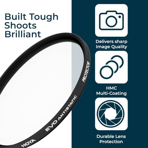 Hoya EVO Antistatic 40.5mm UV Lens Filter - 16-Layer SMC Coating 40.5 mm
