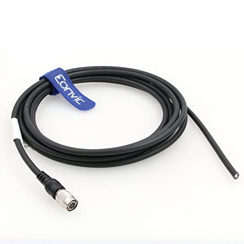 High Flex 6 Pin Female to SFCC CCD Soft Cable for Basler GIGE AVT Industrial Camera 3M/9.8ft Straight line