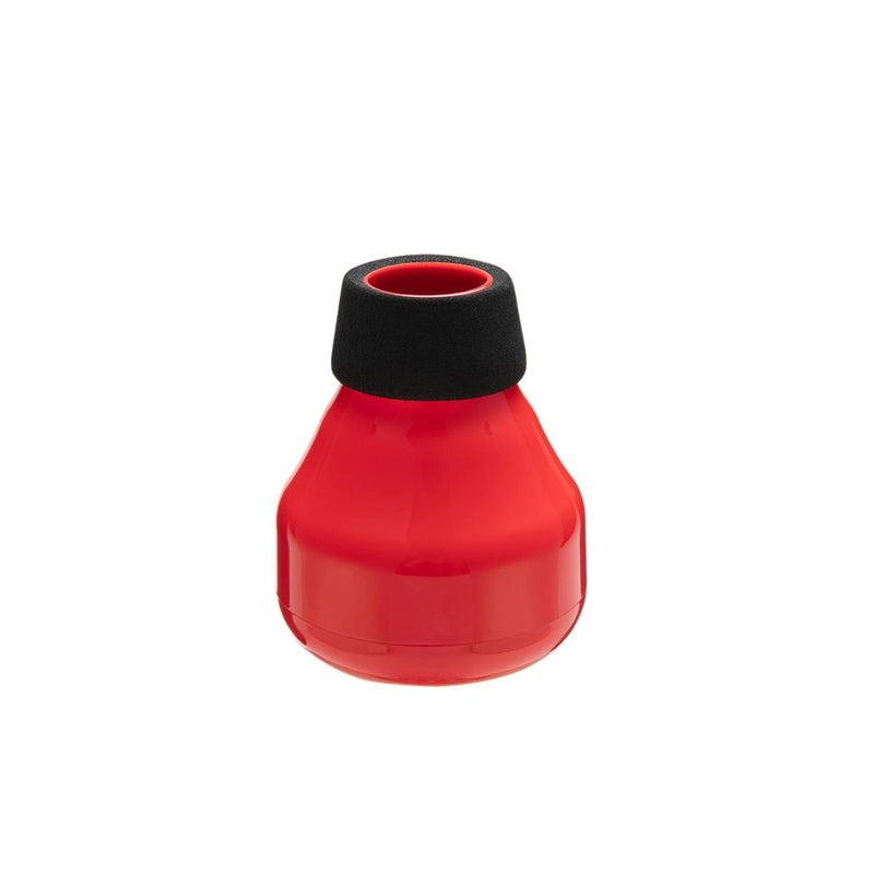 ZOE Mini Trumpet Mute, Trumpet Straight Mutes, Lightweight Practice Trumpet Mute Silencer (Red) Red