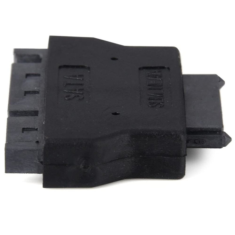 Xiwai SATA 22Pin Male to Slimline SATA 13 Female Laptop CD-ROM Convertor Adapter