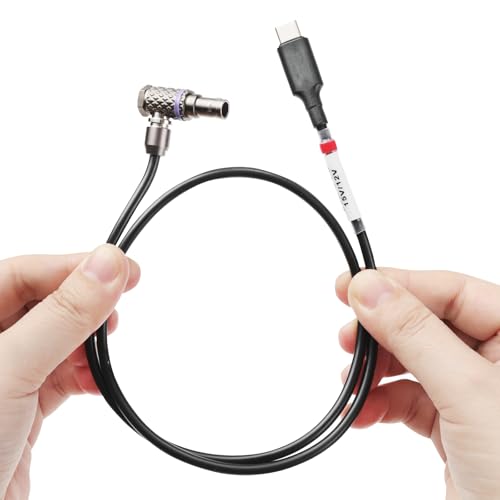 USB-C PD 45W to 2-Pin Right-Angle Power Cable, 24 in Type C PD to Right Angle