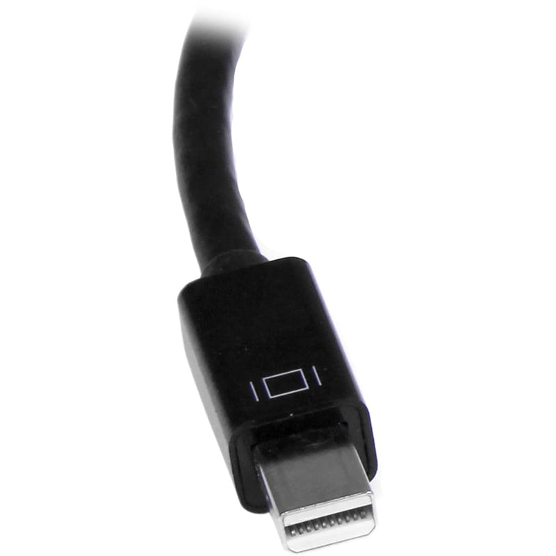 StarTech Active Mini DP to HDMI Adapter, 4K 30Hz, 1080p, DPCP (MDP2HD4KS) | mDP to HDMI Video Converter, Thunderbolt 1/2 Mac/PC to Monitor/TV, 7.1ch Audio, HDCP 1.4, No Drivers, 3840x2160, 1920 x 1200 Black