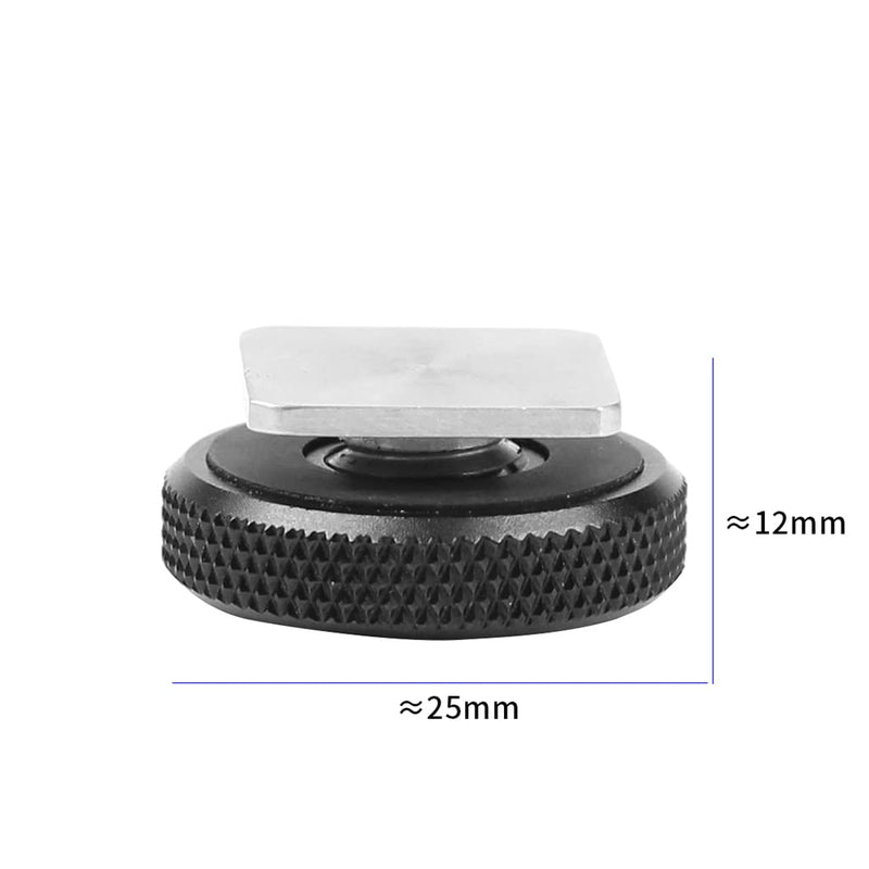 [AUSTRALIA] - FEICHAO 1 Inch Ball Mount Head Adjustable Adapter with Cold Shoe Base for Underwater Camera Case Video Flash (Kit A) Kit A 