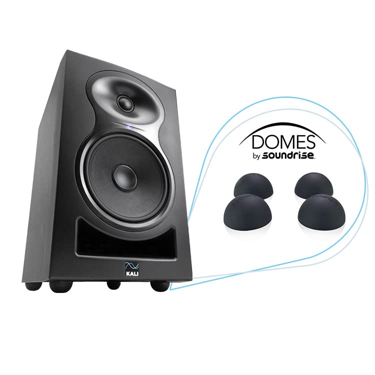 [AUSTRALIA] - Soundrise DOMES Isolation Pads - Sound Dampening & Anti-Vibration Silicone Feet - Audio Isolation Feet for Subwoofers, Speakers & Turntables - Peel & Stick, Durable Class-A Silicone, Non-Slip (8-Pack) 8-Pack 