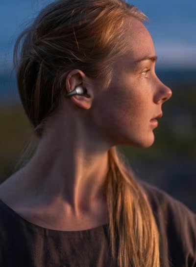 Kieslect Earbuds Open – Excellent 3D Surround Sound, AI Translation (by Google & Microsoft), ChatGPT Support, 6H Playtime + 30H Case, Fast Charging <1h, Ultra-Lightweight