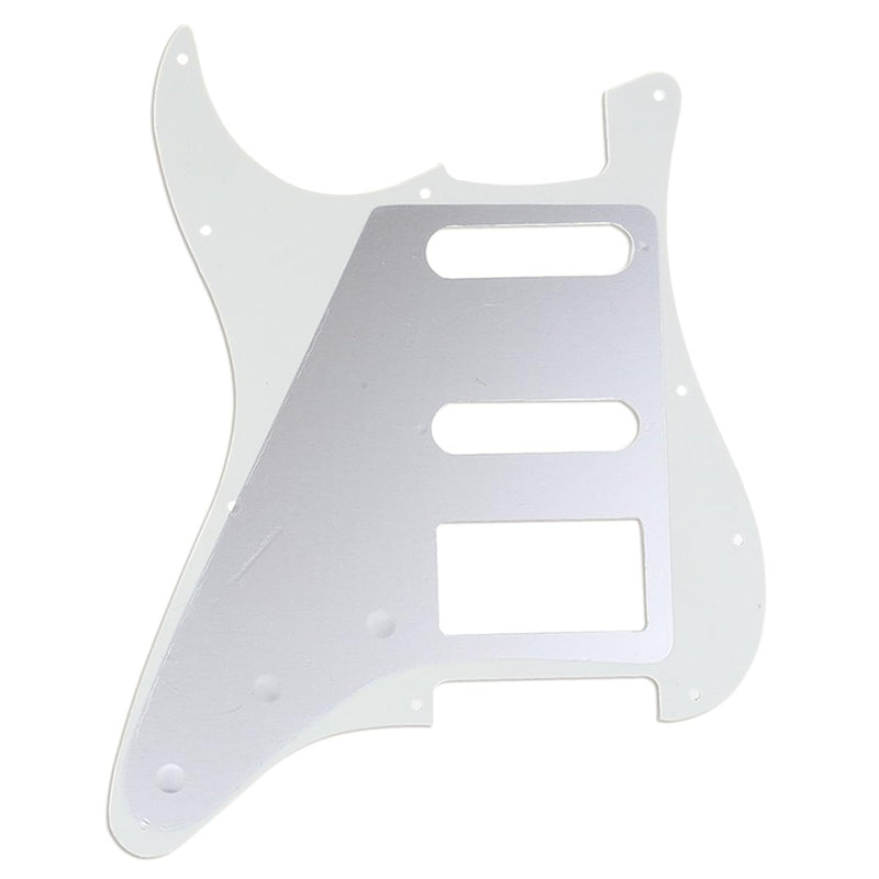 [AUSTRALIA] - Musiclily Pro 11-Hole Modern Style Strat HSS Pickguard Scratch Plate for American Stratocaster Guitar, 3Ply Parchment 