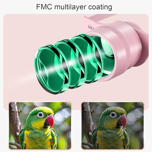 10X Binocular Glasses Professional, HD Portable Fishing Binoculars, Comfortable Wearable Polarized Glasses for Concerts Theater Opera Bird Watching Sports