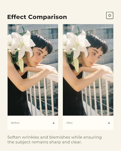 K&F CONCEPT 72mm Black Diffusion 1/4 Filter Mist Cinematic Effect Filter