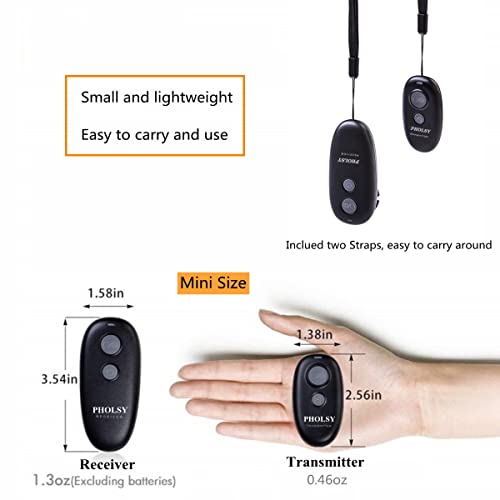 PHOLSY Wireless Shutter Release for Panasonic Camera Remote Control