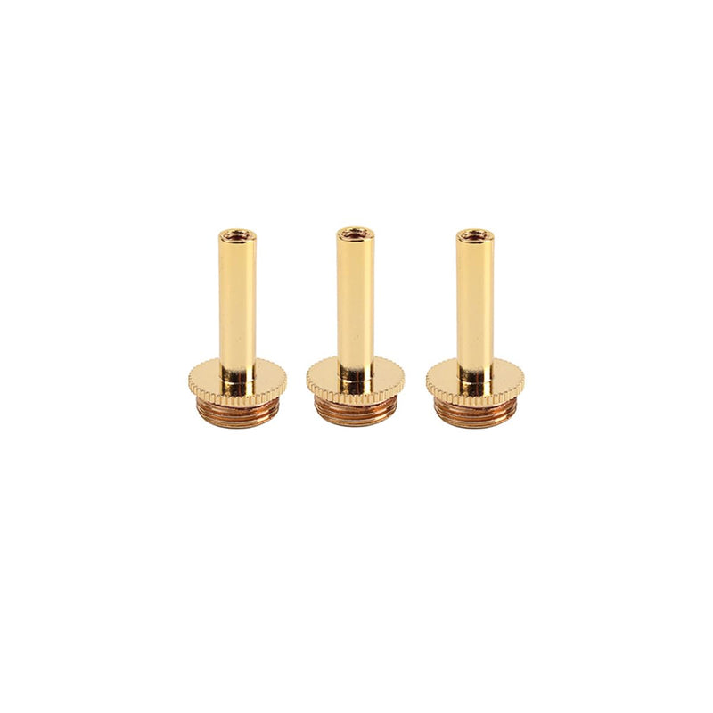 Trumpet Valve Connecting Rod Piston Stems, Brass Replacement Parts, Set of 3