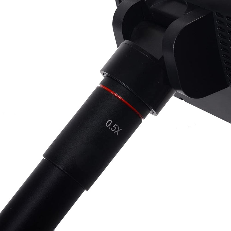 [AUSTRALIA] - HAYEAR 0.5X Reduction Lens Eyepiece Lens 23.2mm Mounting with 30mm 30.5mm Ring Adapter Applicable for Biomicroscope Stereo Microscope 