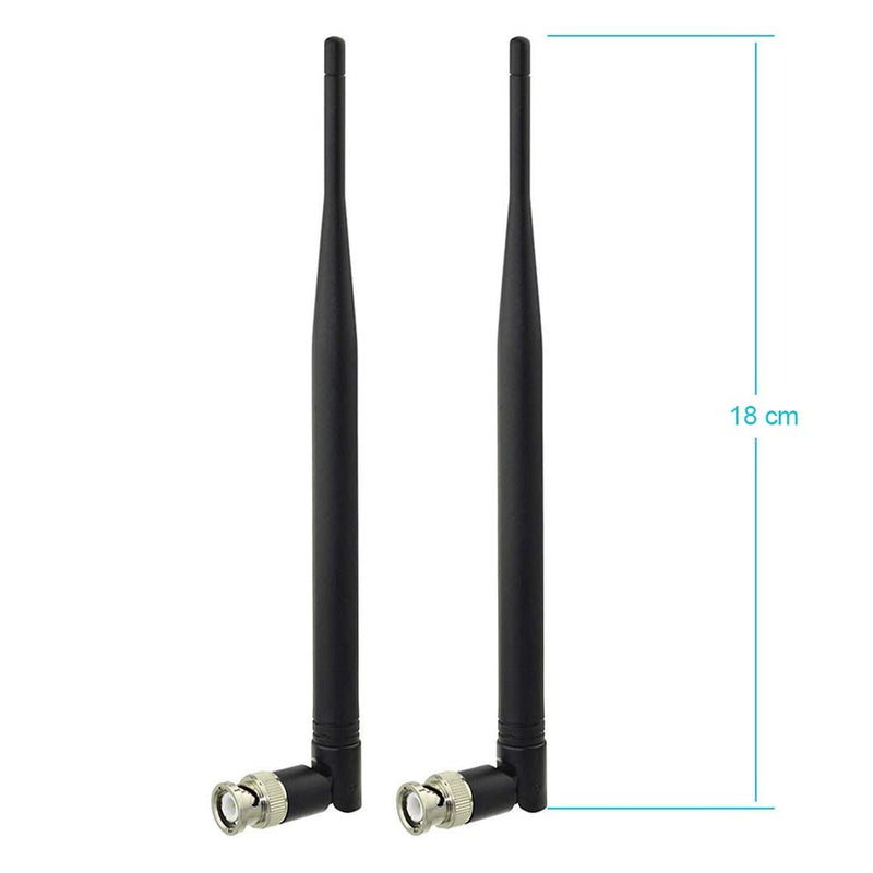 Bingfu Wireless Microphone Receiver Antennas BNC Male Antenna UHF 400MHz-960MHz (4-Pack) for Wireless Microphone System Receiver Remote Digital Audio Mic Receiver Tuner UHF Ham Radio BNC Antenna 4-pack