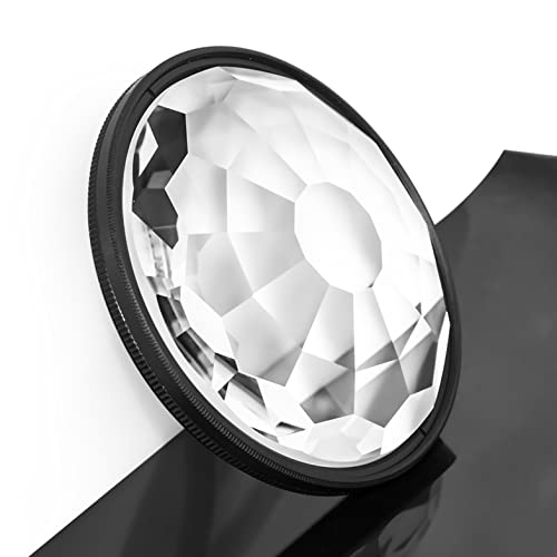 77mm Kaleidoscope Prism Camera Glass Filter Variable Number of Shooting Objects Gourmet Wedding Effect SLR Photography Accessories