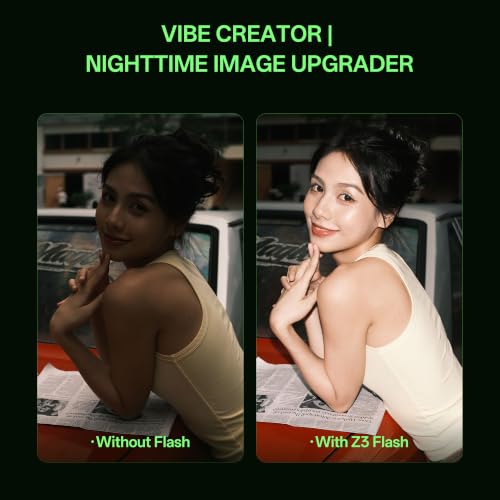 VILTROX Z3 TTL Flash for Sony, GN16, 26W/s 1800mAh Mini Flash for Camera