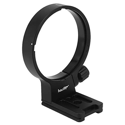Haoge Tripod Mount Lens Collar Foot - EF Compatible, USM & IS Lenses Built-in Arca