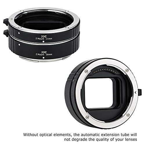 JJC Z Mount Auto Focus Macro Extension Tube Set for Nikon Z Camera & Lens Nikon Z Mount (Set)