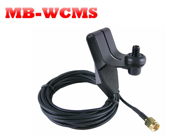 TW-MB-WCMS Window Clip Mounts for Handheld Antenna Two Way Radio Accessories Car Mounts Bracket The end of Cable is SMA Male Connector The Center of TW-MB-WCM is SMA Female Connector