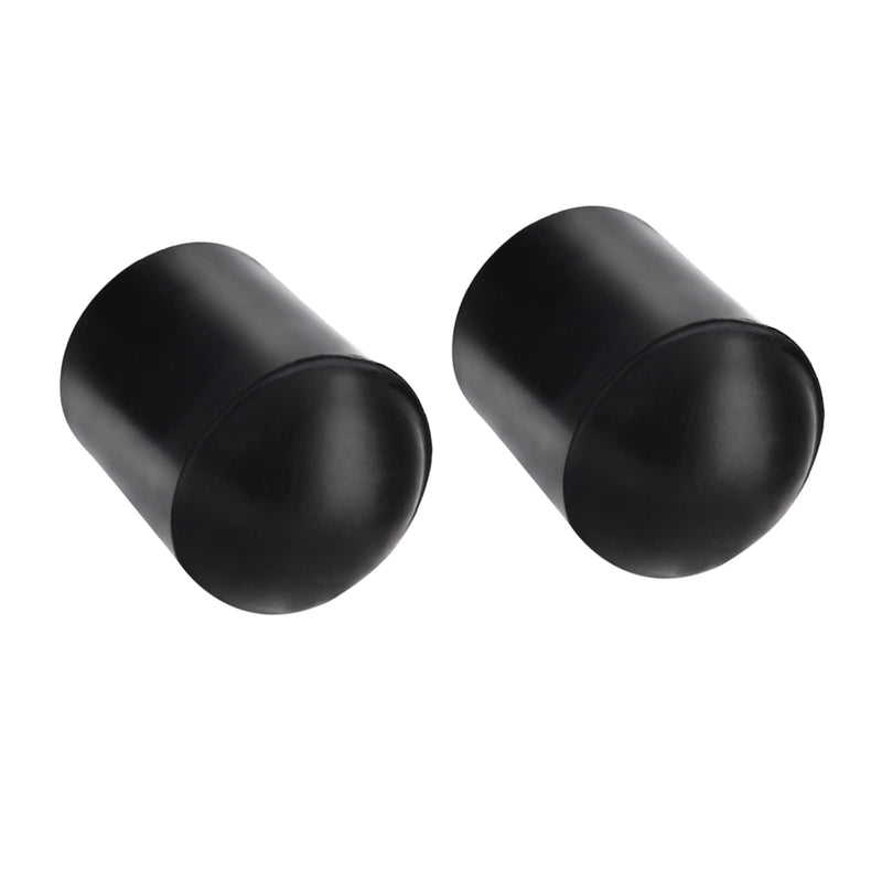 Rubber End Caps, 2pcs Upright Bass Endpin Rubber Tip Stopper Replacement Protector End Cap for Double Bass End Pin Protector(Inner Diameter: approx. 9.5mm)