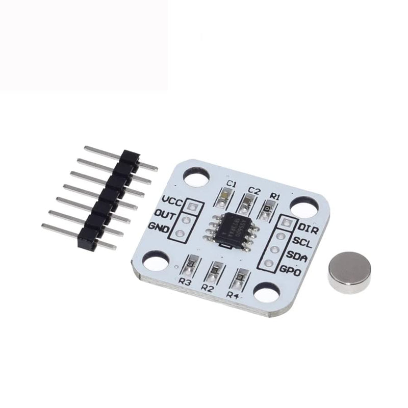 [AUSTRALIA] - TECNOIOT AS5600 Magnetic Encoder Magnetic Induction Angle Measurement Sensor Module Pack of 5 