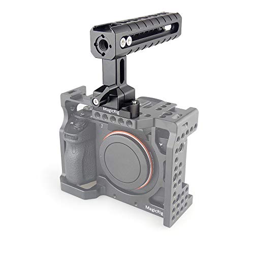 Quick Release Camera NATO Top Handle with Cold Shoe Mounts Handle with Rail
