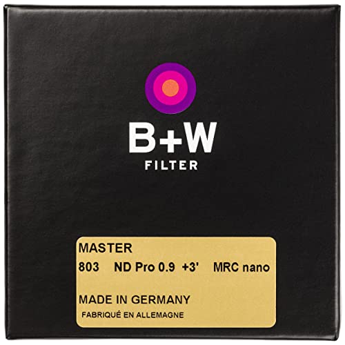 B+W 39mm Master Neutral Density 0.9 (3 Stop) MRC Nano 803M Glass Filter