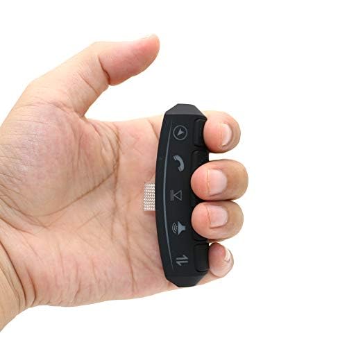 Car DVD GPS Player Wireless Remote Controller, Steering Wheel Remote Control Button for Car Navigation DVD 2 din Radio Bluetooth Steering Control