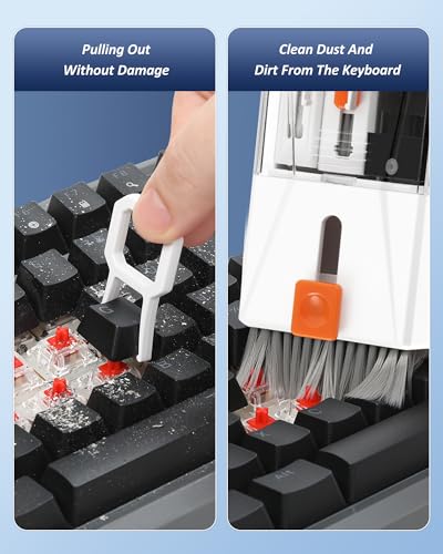 Keyboard Cleaner & Laptop Cleaning Kit, 15ml Spray, All-in-1 for Computer